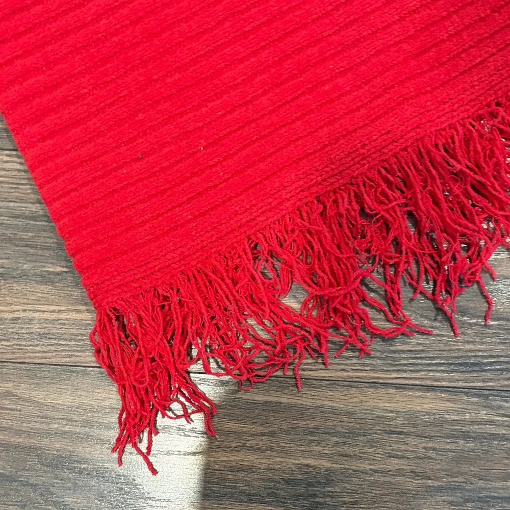 Red Fringe Infinity Scarf by Charter Club (petite/xl)